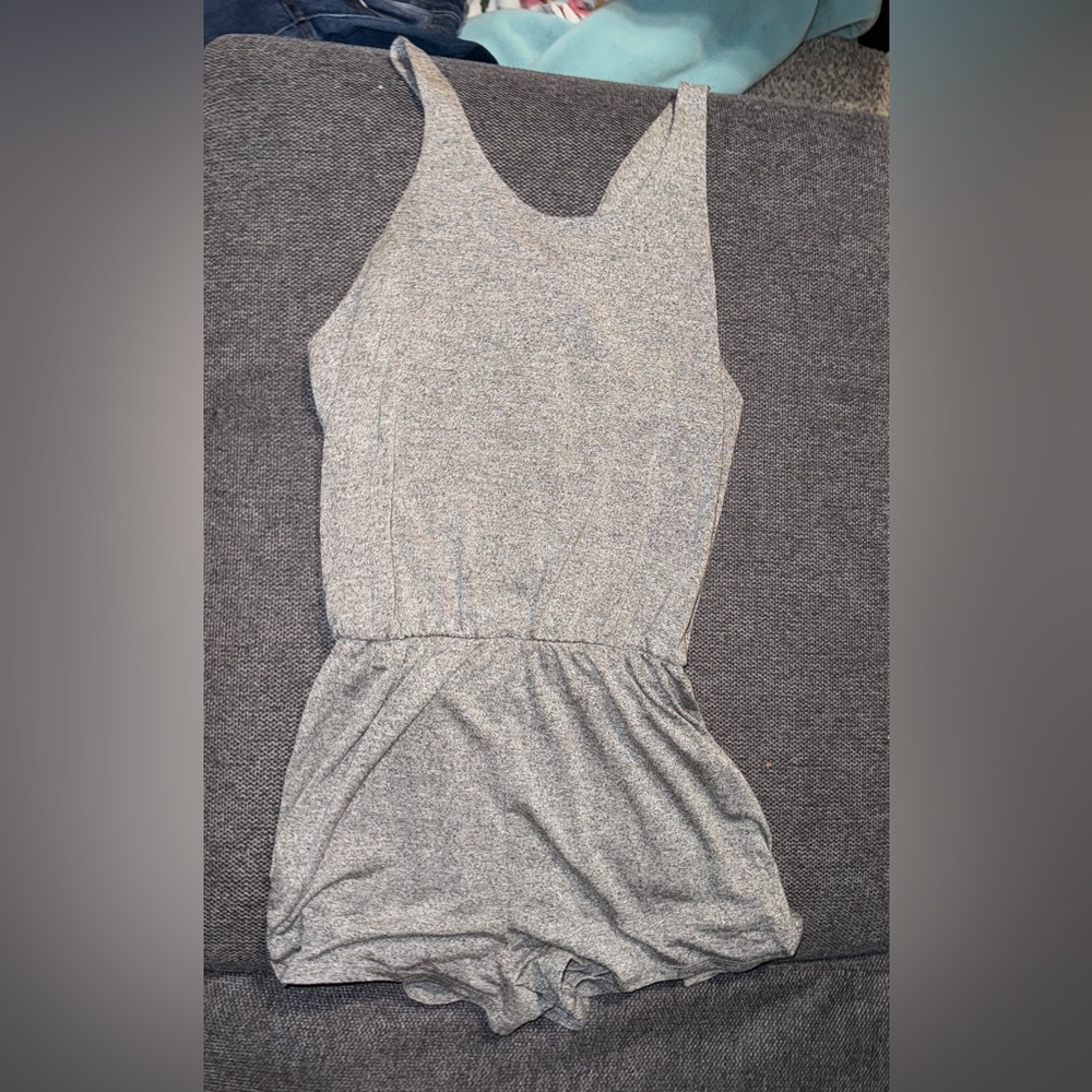 Gray Romper